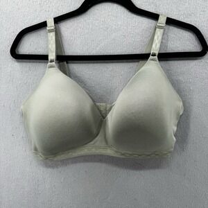 Warners Bra‎ Size 40D Green Cloud 9 Super Soft Lightly Lined Comfort Wirefree